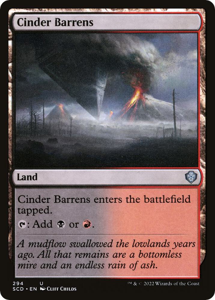 Cinder Barrens (294) (SCD)