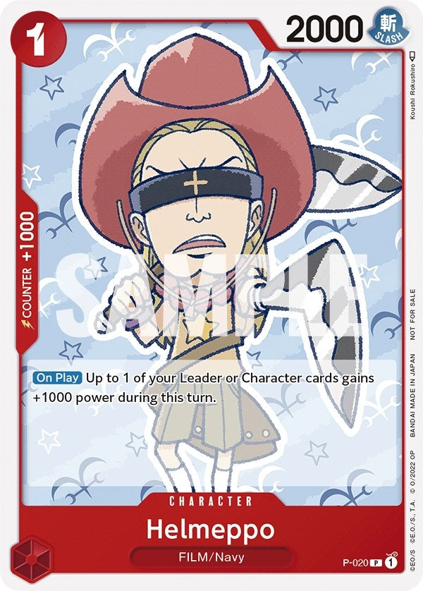Helmeppo (One Piece Film Red) (P-020) (OP-PR)