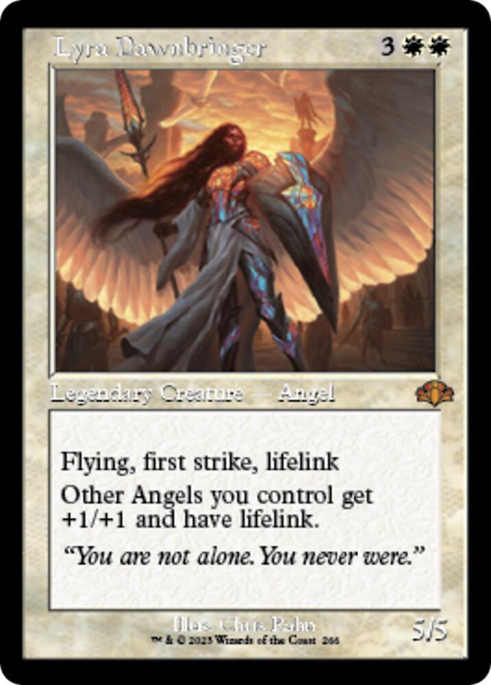 Lyra Dawnbringer (Retro Frame) (266) (DMR)