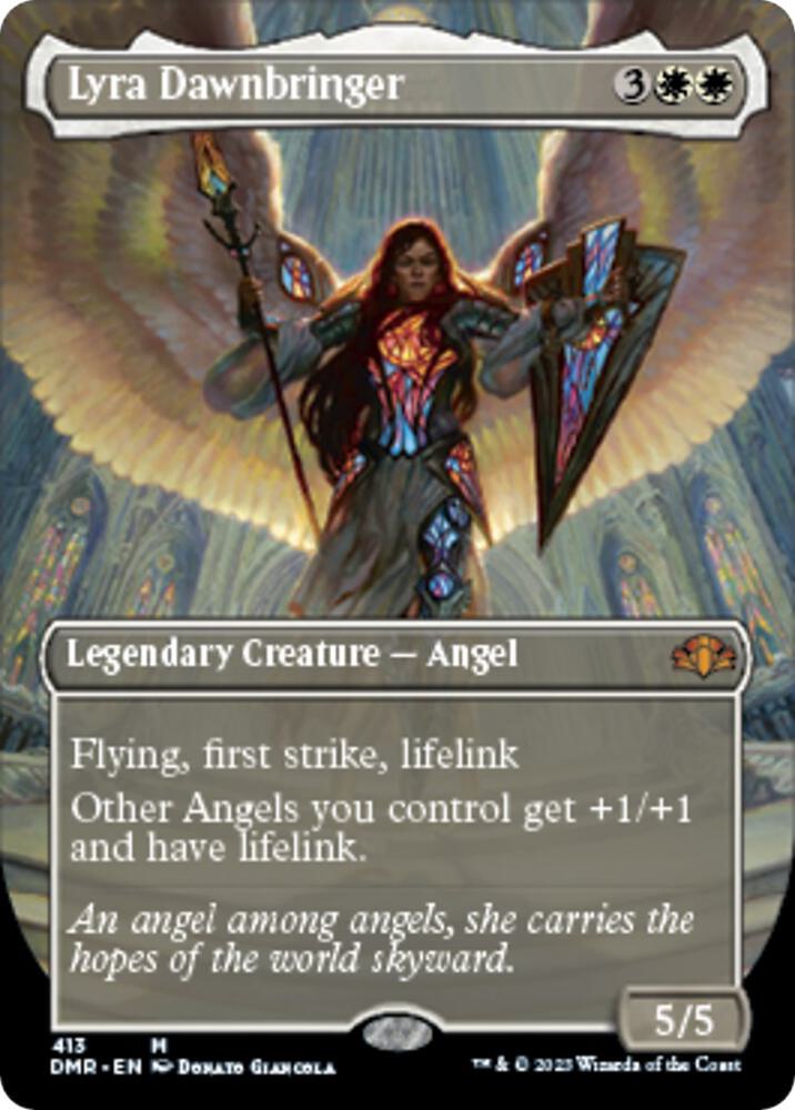 Lyra Dawnbringer (Borderless) (413) (DMR)