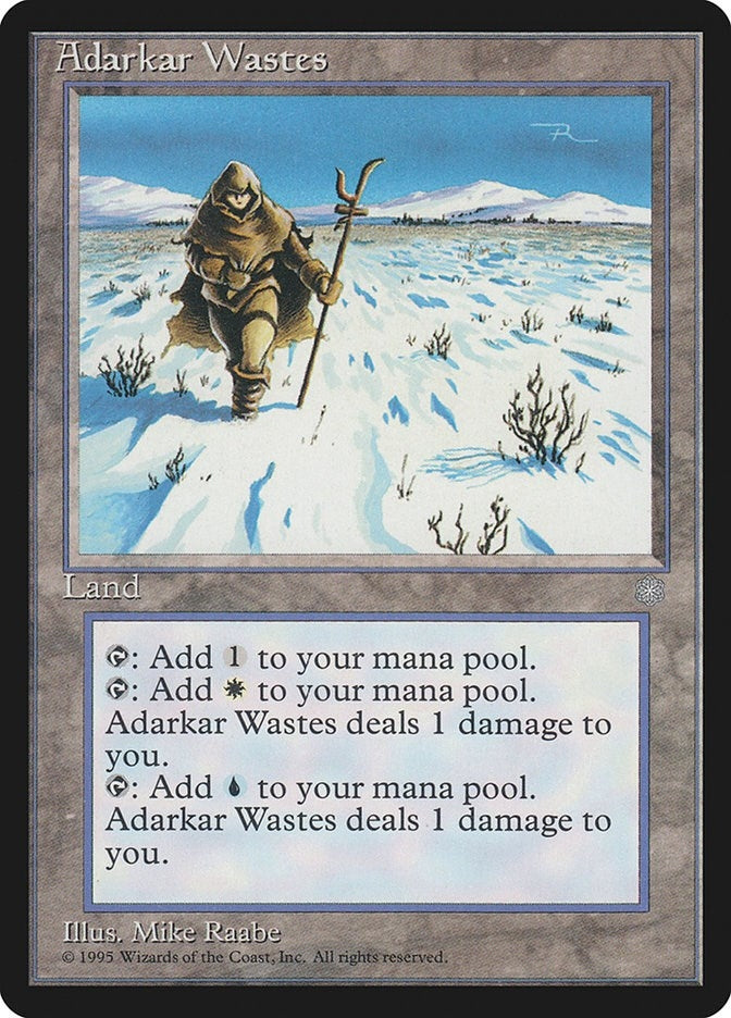 Image for Adarkar Wastes (326) (ICE) - Magic: The Gathering
