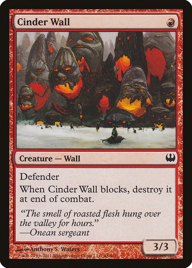 Cinder Wall (48) (DDG)