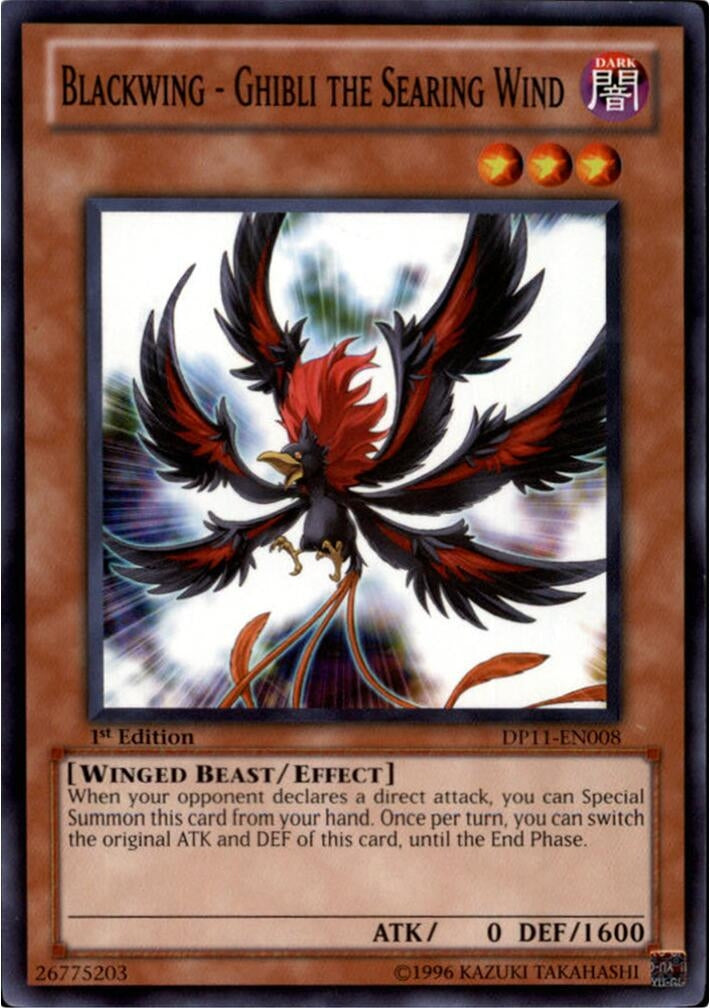 Blackwing - Ghibli the Searing Wind (DP11-EN008) (DP11)