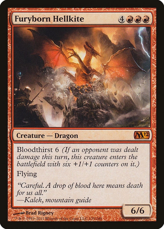Image for Furyborn Hellkite (135) (M12) - Magic: The Gathering