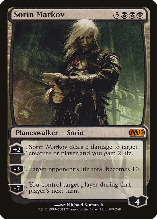 Image for Sorin Markov (109) (M12) - Magic: The Gathering