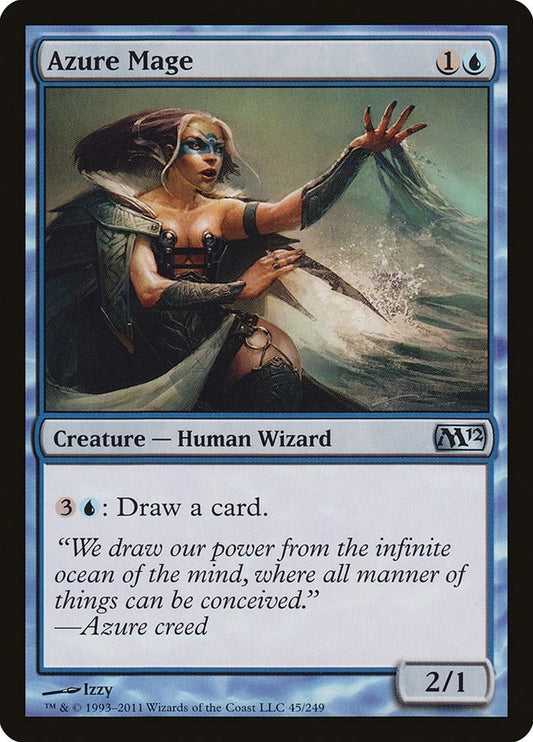 Image for Azure Mage (45) (M12) - Magic: The Gathering