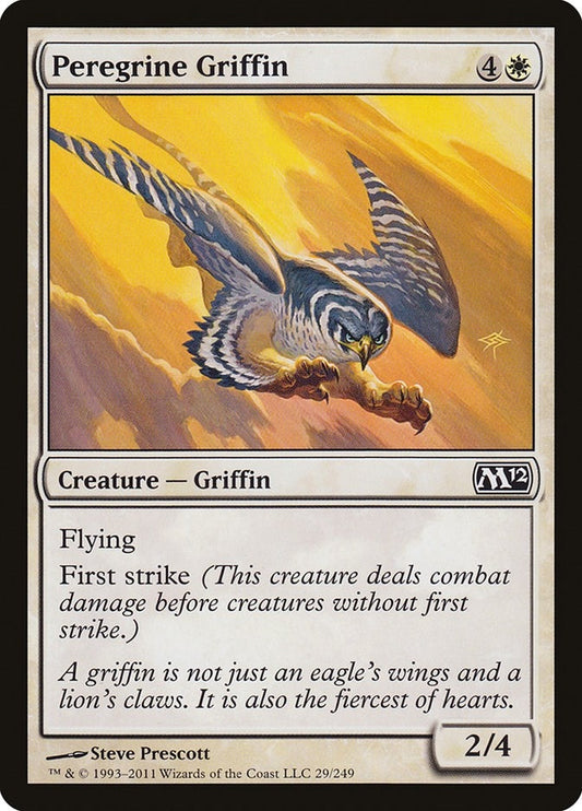 Image for Peregrine Griffin (29) (M12) - Magic: The Gathering