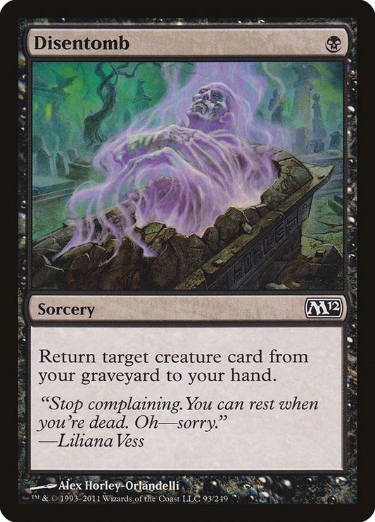 Image for Disentomb (93) (M12) - Magic: The Gathering