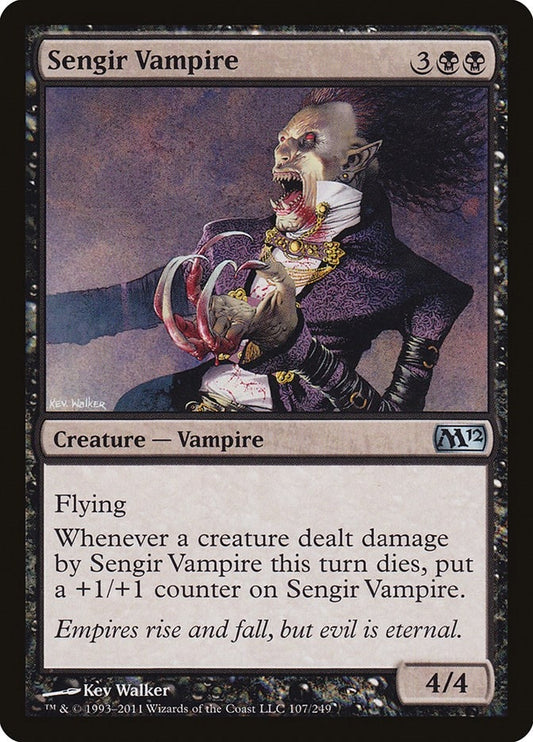 Image for Sengir Vampire (107) (M12) - Magic: The Gathering