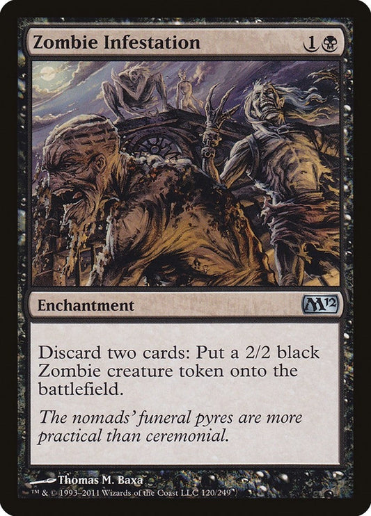 Image for Zombie Infestation (120) (M12) - Magic: The Gathering