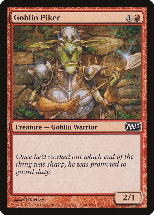 Image for Goblin Piker (141) (M12) - Magic: The Gathering