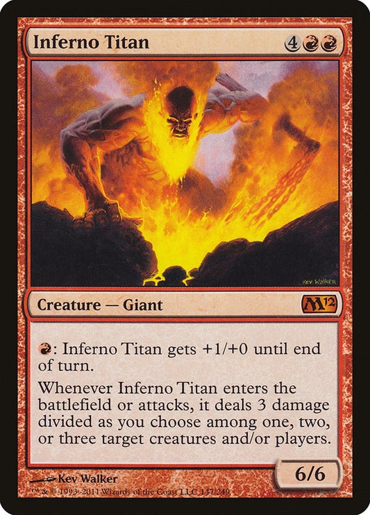 Image for Inferno Titan (147) (M12) - Magic: The Gathering