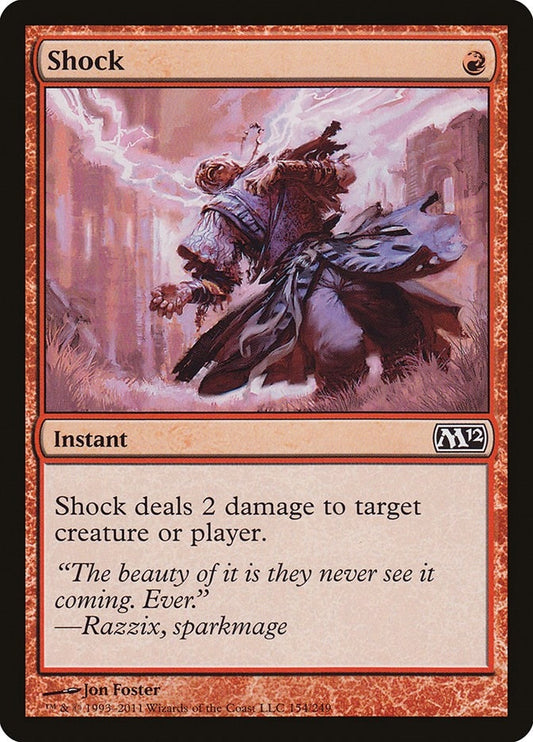 Image for Shock (154) (M12) - Magic: The Gathering