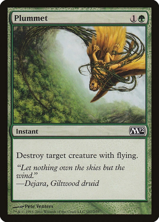 Image for Plummet (187) (M12) - Magic: The Gathering