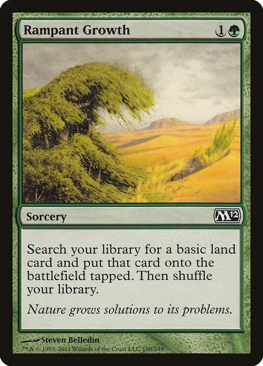 Image for Rampant Growth (190) (M12) - Magic: The Gathering