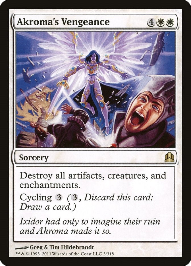 Image for Akroma's Vengeance (3) (CMD) - Magic: The Gathering