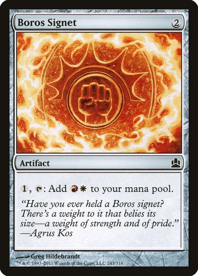 Boros Signet (243) (CMD)