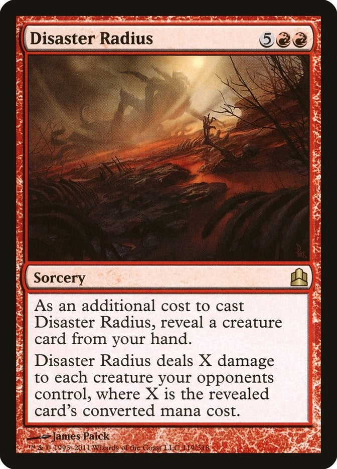 Disaster Radius (119) (CMD)