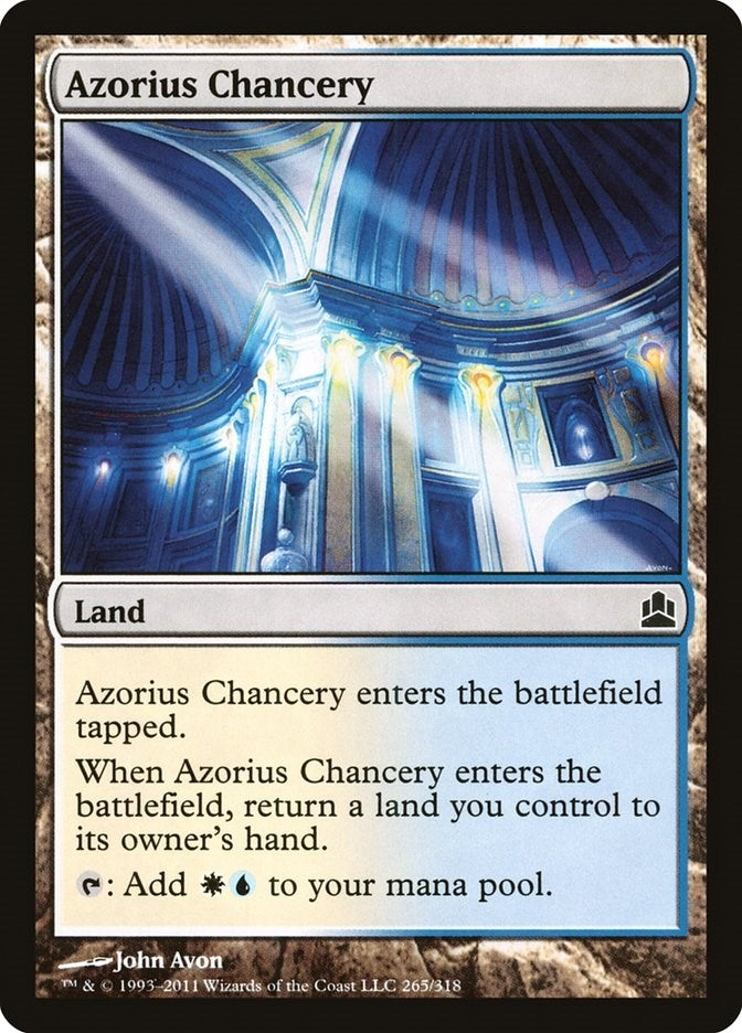 Azorius Chancery (265) (CMD)