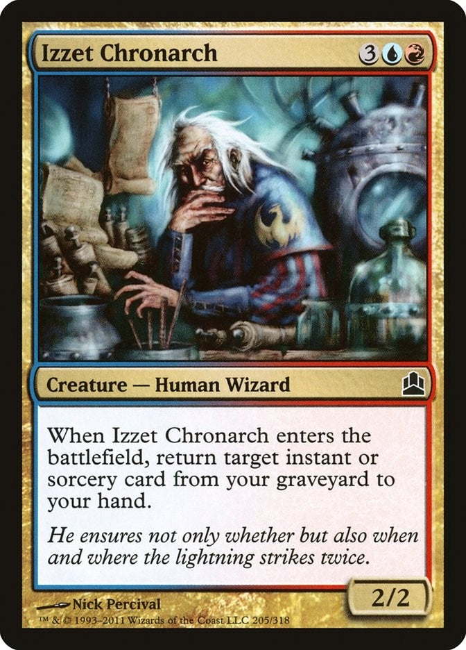 Izzet Chronarch (205) (CMD)