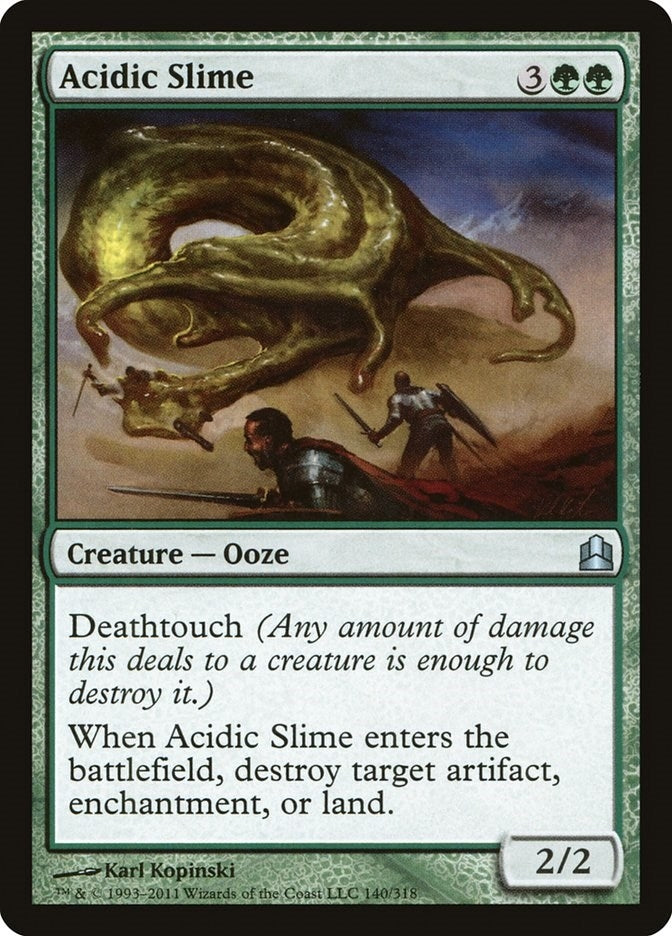 Image for Acidic Slime (140) (CMD) - Magic: The Gathering
