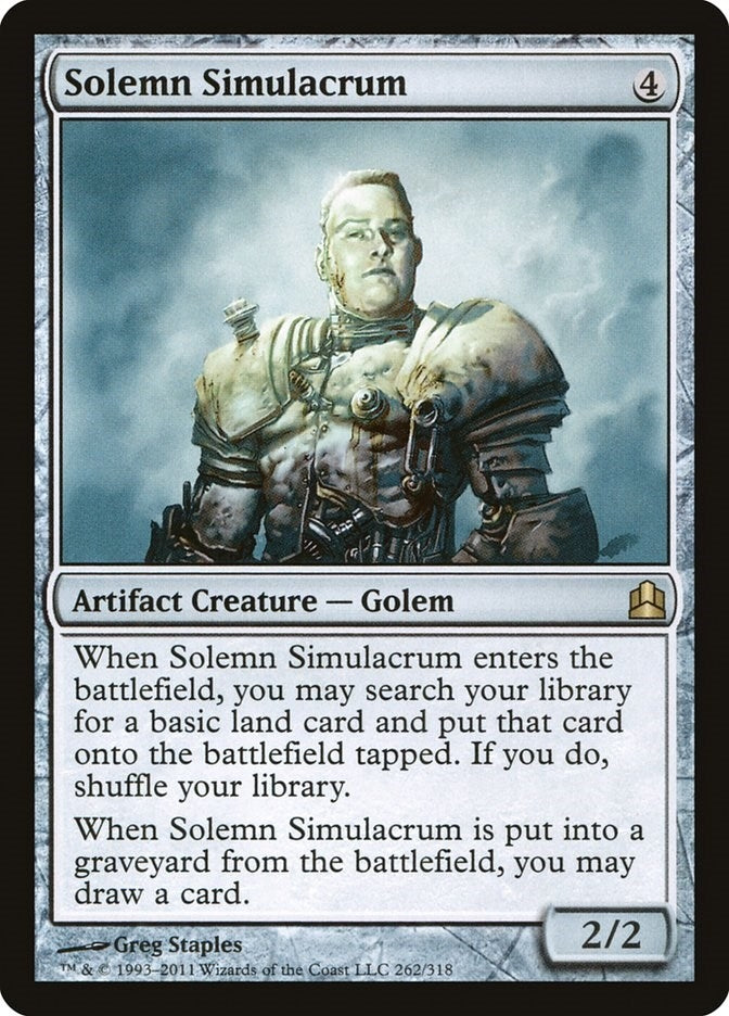 Solemn Simulacrum (262) (CMD)
