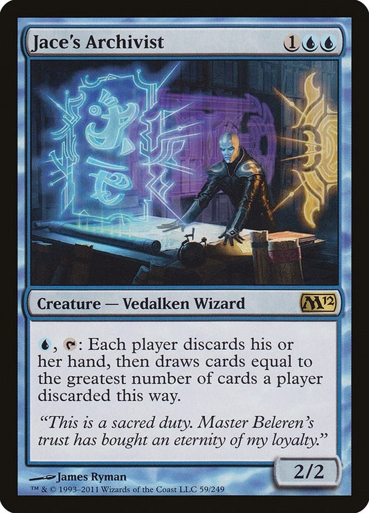 Image for Jace's Archivist (59) (M12) - Magic: The Gathering