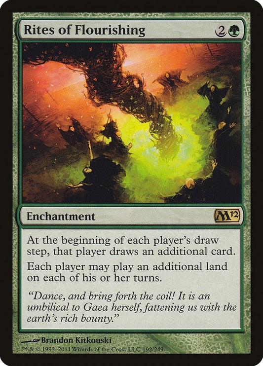 Image for Rites of Flourishing (192) (M12) - Magic: The Gathering