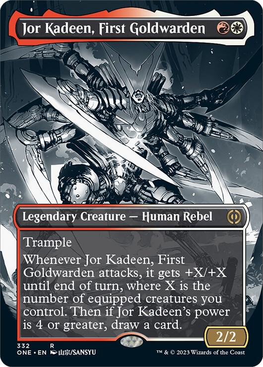 Jor Kadeen, First Goldwarden (Borderless) (332) (ONE)
