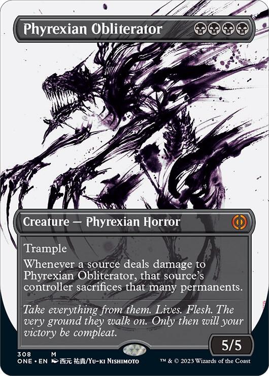 Phyrexian Obliterator (Showcase) (308) (ONE)