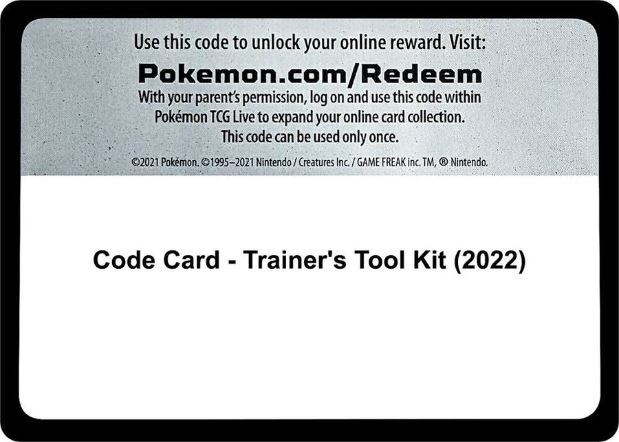 Code Card - Trainer's Tool Kit (2022) (MCAP)