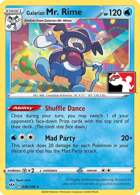 Galarian Mr. Rime - 036/189 (036/189)