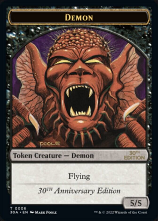 Demon Token (6) (30A)