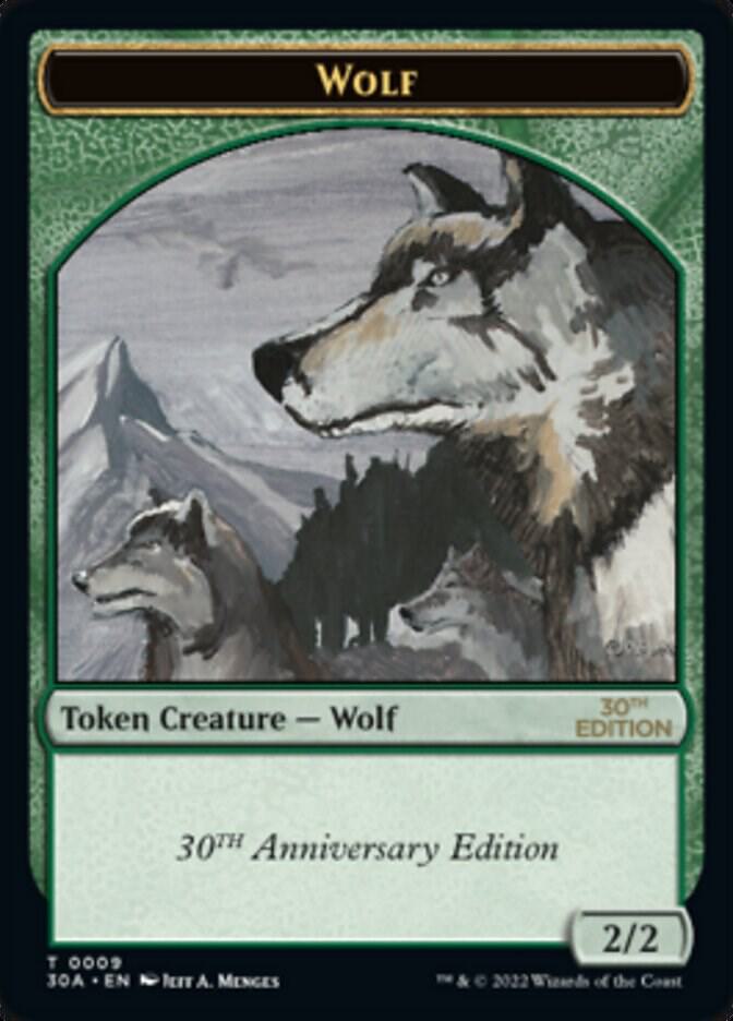 Wolf Token (9) (30A)