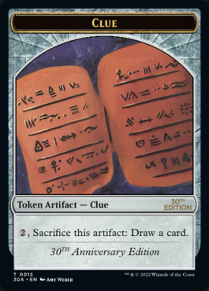 Clue (0012) Token (12) (30A)
