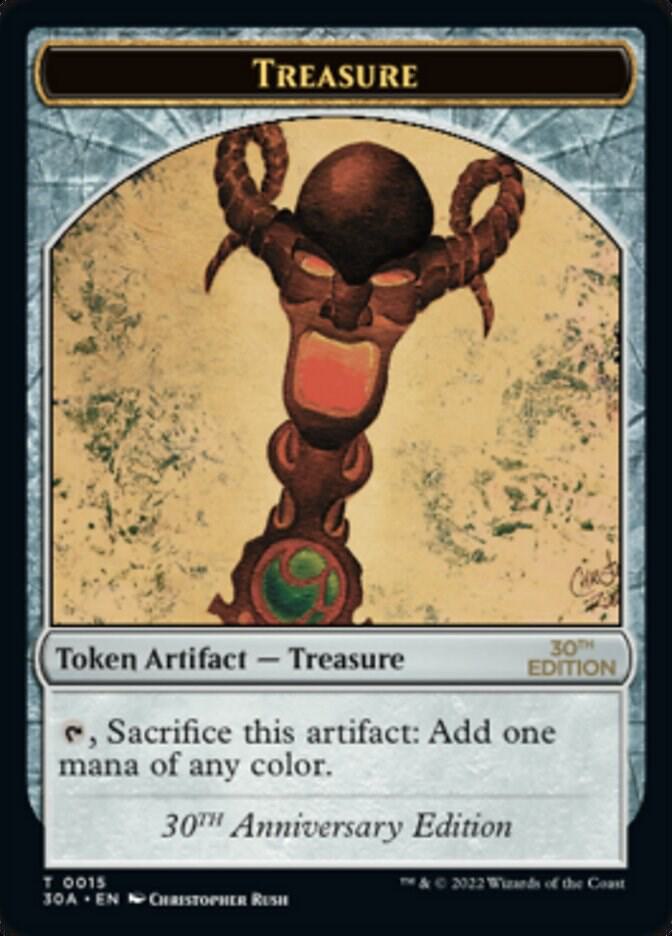 Treasure (0015) Token (15) (30A)