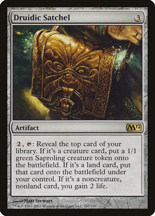 Image for Druidic Satchel (207) (M12) - Magic: The Gathering