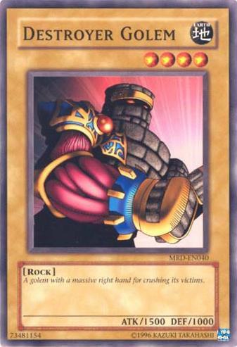 Destroyer Golem (MRD-EN040) (MRD-EN)
