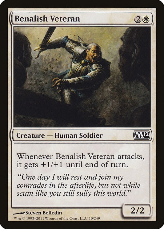 Image for Benalish Veteran (10) (M12) - Magic: The Gathering