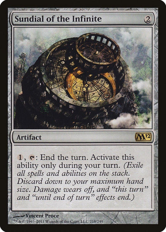 Image for Sundial of the Infinite (218) (M12) - Magic: The Gathering