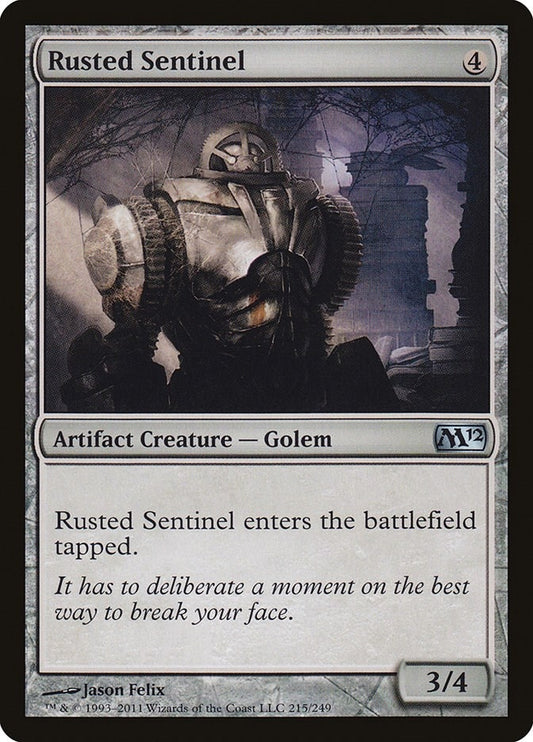 Image for Rusted Sentinel (215) (M12) - Magic: The Gathering