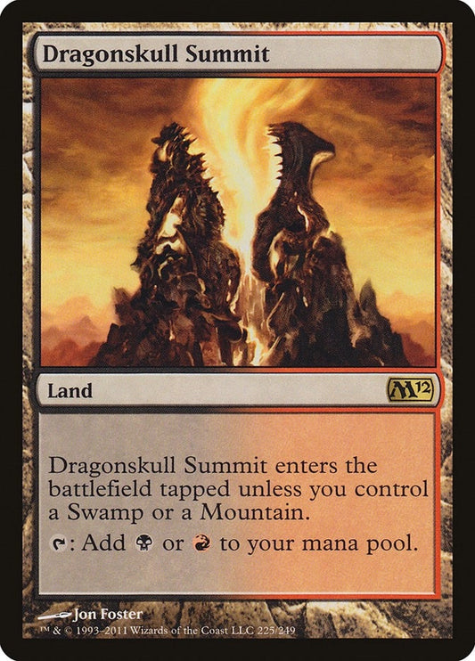 Image for Dragonskull Summit (225) (M12) - Magic: The Gathering