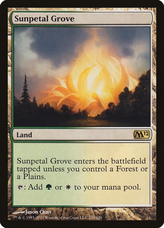 Image for Sunpetal Grove (229) (M12) - Magic: The Gathering