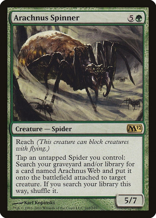 Image for Arachnus Spinner (162) (M12) - Magic: The Gathering