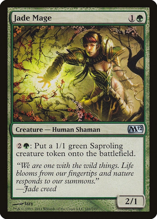 Image for Jade Mage (181) (M12) - Magic: The Gathering