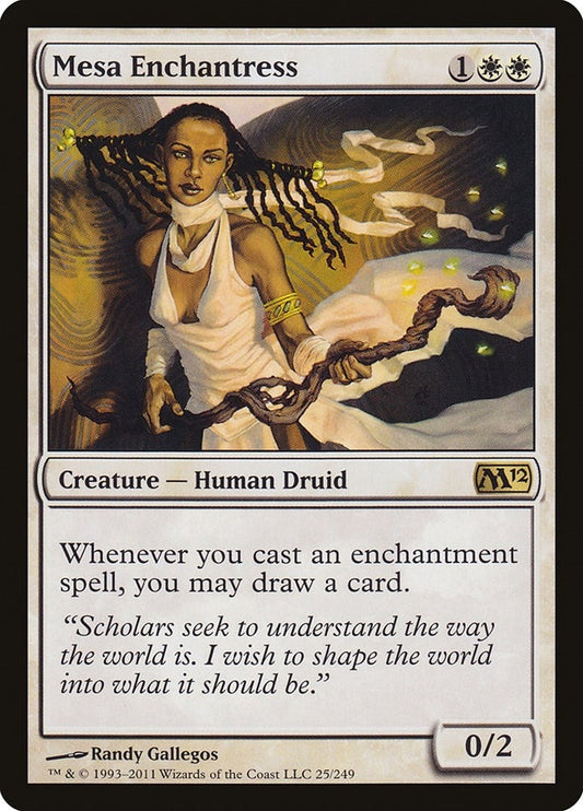 Image for Mesa Enchantress (25) (M12) - Magic: The Gathering