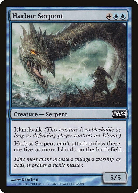 Image for Harbor Serpent (56) (M12) - Magic: The Gathering