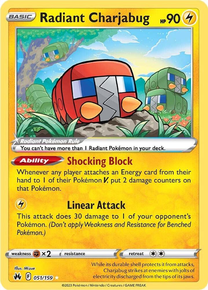 Radiant Charjabug (051/159) (CRZ)