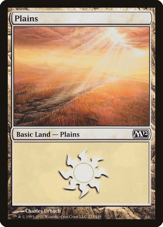 Image for Plains (233) (233) (M12) - Magic: The Gathering