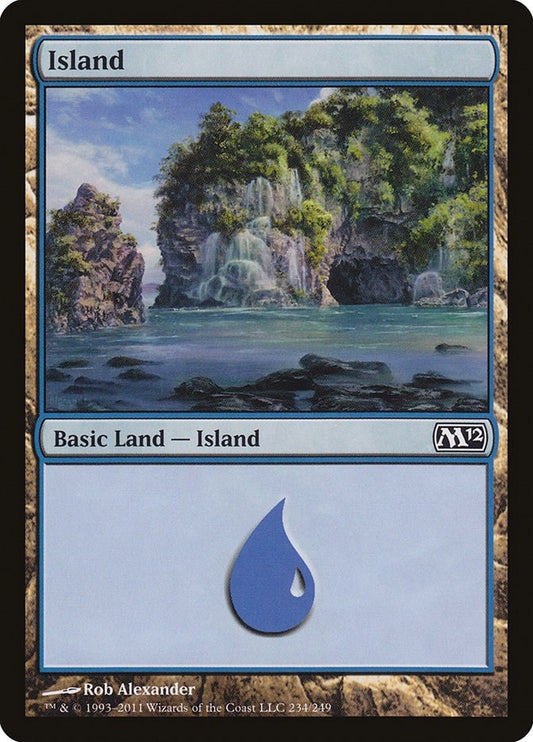 Image for Island (234) (234) (M12) - Magic: The Gathering
